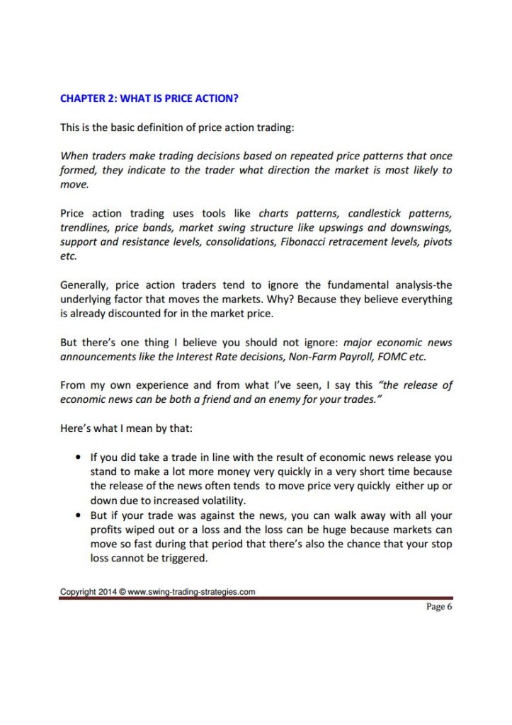 ULTIMATE PRICE ACTION TRADING GUIDE PDF visual data 7